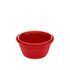 Соусник з меламіну круглий червоний 50 мл 74×36 мм