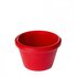 Соусник з меламіну круглий червоний 55 мл 60×40 мм