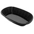 Блюдо овальне з меламіну 35×24,7×7 см чорне