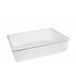 Контейнер для тіста без кришки білий 46 л 65×45×16 см