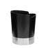 Стакан для трубочок чорний 13,5×13,5×17 см